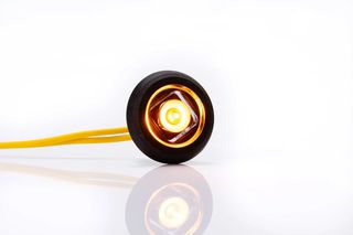 Φανάρι Όγκου Στρόγγυλο Led Fristom 12-36V Πορτοκαλί
