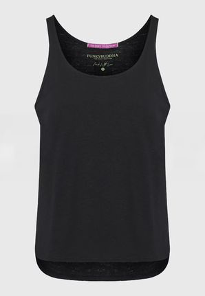 Funky Buddha Γυναικείο Tank top με μακρύτερη πλάτη FBL011-103-04