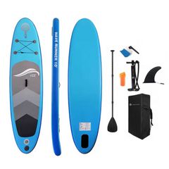 ΣΑΝΙΔΑ SUP WAVE RUNNER ΦΟΥΣΚΩΤΗ ΜΕ ΚΟΥΠΙ ΑΞΕΣΟΥΑΡ ΚΑΙ ΣΑΚΙΔΙΟ ΜΕΤΑΦΟΡΑΣ 305X76X15CM