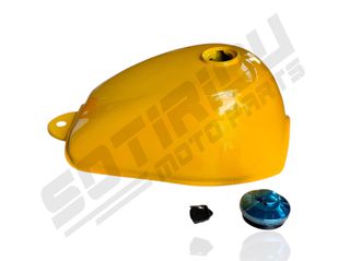 ΡΕΖΕΡΒΟΥΑΡ ΤΕΠΟΖΙΤΟ HONDA Z50/MONKEY ΚΙΤΡΙΝΟ ΜΕ ΤΑΠΑ ΚΑΙ ΚΛΕΙΔΙ