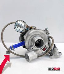 1.9TDI GTB2056VK Big Turbo Hybrid Turbo Upgrade vacuum converted with a welded 1.9/2.0 TDI Manifold