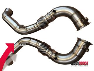 S63 BMW Downpipe De-Cat/Sport-Cat M5 F90, BMW M5 Competition F90