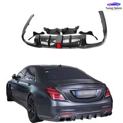 Mercedes S Class W222 ΔΙΑΧΥΤΗΣ SPOILER ΠΙΣΩ ΠΡΟΦΥΛΑΚΤΗΡΑ 100% CARBON FIBER ORIGINAL BRABUS 850