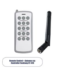 RF Ασύρματο Χειριστήριο & Κεραία για Ψηφιακό Controller Seekway SY-418 DC 12V 1 x 23A Μπαταρία IP20 - Μ5 x Π1.5 x Υ11.5cm - 2 Χρόνια Εγγύηση