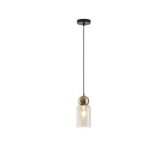 ΦΩΤΙΣΤΙΚΟ ΚΡΕΜΑΣΤΟ ΓΥΑΛΙ ΜΟΝΟΦΩΤΟ 1XE27 MAX 15W100x1270mm ΜΑΥΡΟ ARTE ILLUMINA AURELIA