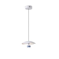 ΦΩΤΙΣΤΙΚΟ ΚΡΕΜΑΣΤΟ ΑΛΟΥΜΙΝΙΟ  LED 8W 3000Κ 400Lm Φ230mm ΜΠΛΕ ARTE ILLUMINA ENIGMA