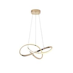 ΦΩΤΙΣΤΙΚΟ ΚΡΕΜΑΣΤΟ ΑΛΟΥΜΙΝΙΟ LED 30W 3000Κ 2000Lm Φ60mm ΧΡΥΣΟ ARTE ILLUMINA VENUS