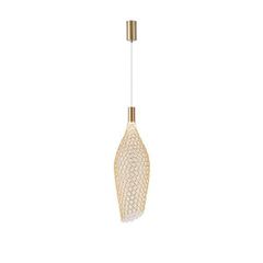 ΦΩΤΙΣΤΙΚΟ ΜΕΤΑΛΛΟ ΜΟΝΟΦΩΤΟ LED 7,6W 3000K 780Lm Φ200x1960mm ΧΡΥΣΟ ARTE ILLUMINA PERFORATO