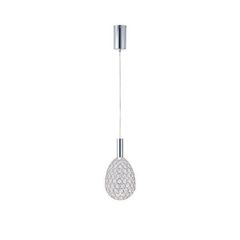 ΦΩΤΙΣΤΙΚΟ ΜΕΤΑΛΛΟ ΜΟΝΟΦΩΤΟ ΟΒΑΛ LED 6,3W 3000K 648Lm Φ140x1588mm ΑΣΗΜΙ ARTE ILLUMINA PERFORATO