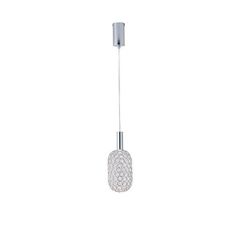 ΦΩΤΙΣΤΙΚΟ ΜΕΤΑΛΛΟ ΜΟΝΟΦΩΤΟ LED 6,3W 3000K 648Lm Φ130X1588mm ΑΣΗΜΙ ARTE ILLUMINA PERFORATO