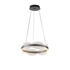 ΦΩΤΙΣΤΙΚΟ ΚΡΕΜΑΣΤΟ ΑΚΡΥΛΙΚΟ ΣΤΡΟΓΓΥΛΟ LED 48W Φ400mm 3000K 4320Lm ΑΣΗΜΙ ARTE ILLUMINA TORINO