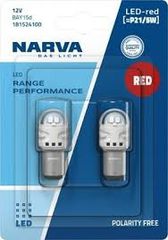 Led Narva BAY15d P21/5W Range Performance 12V κόκκινο Κωδικός 181524100..SoundStreet...
