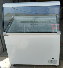 Βιτρίνα Παγωτού 5 Θέσεων 100,9x61,5x130,5Cm UGUR - Καινούργια.