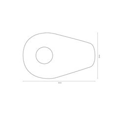 Highsider Smart Alu Mounting Plates Indy Spacer For Yamaha Mt 07/09/10, Set