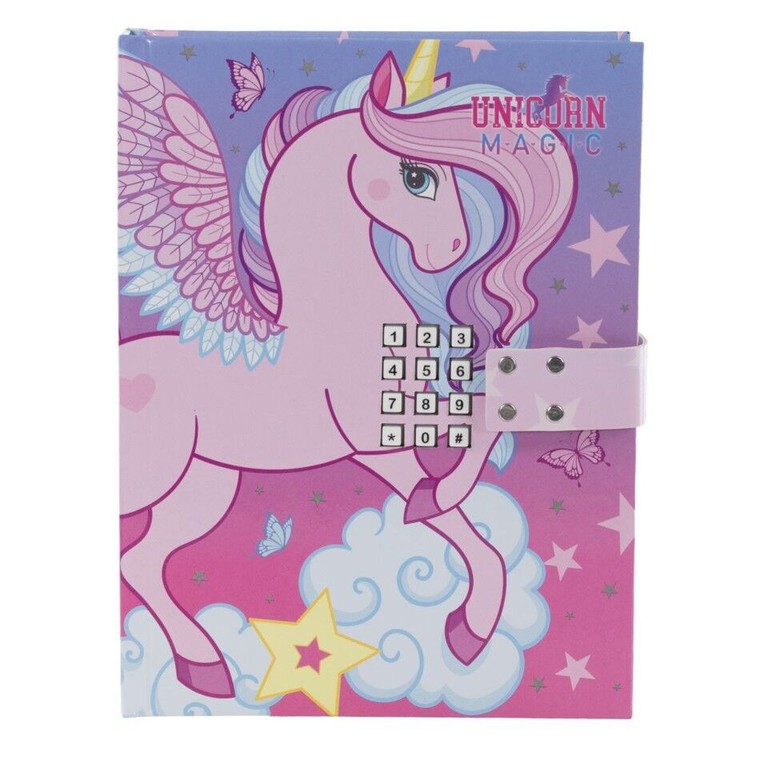 Tinka - Diary with code lock - Pegasus (8-802173) / Toys