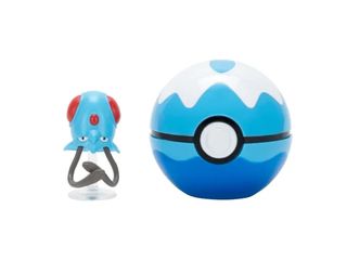 Pokemon - Clip N Go - Tentacool With Dive Ball (PKW4152) / Toys