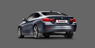 AKRAPOVIC BMW 435i F32 Original εξάτμιση ολόσωμη Stainless Steel