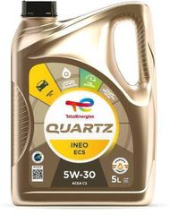 ΛΑΔΙΑ 5W30 QUARTZ INEO ECS TOTAL 5lt , QUARTZ ECS 5W30 , 213683 , 213768 , 8880053 , QUARTZ ECS 5W30