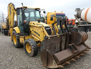 Εκσκαφέας-Φορτωτής Komatsu 2008 WB97S-5 / ΓΙΑ ΕΙΣΑΓΩΓΗ 2-thumb-2