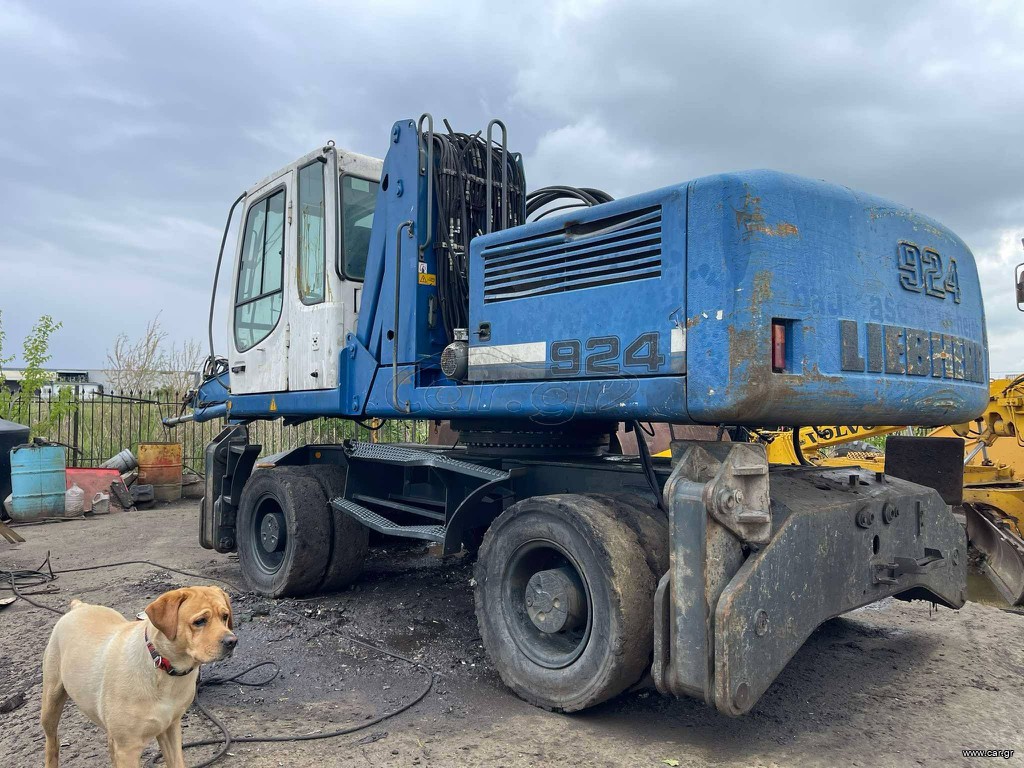 LIEBHERR A924C LITRONIC ΓΙΑ ΑΝΤΑΛΛΑΚΤΙΚΑ ΜΟΝΟ