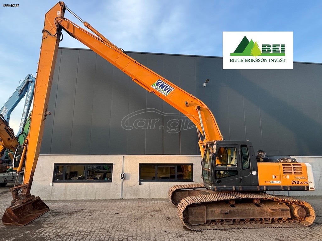Εκσκαφέας Με Ερπύστριες Hyundai 2011 R290LC 18m boom / ΓΙΑ ΕΙΣΑΓΩΓΗ 1