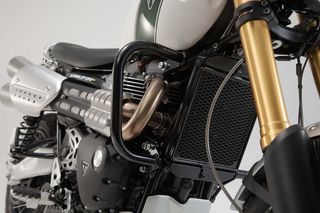 SW-MOTECH άνω προστατευτικά κάγκελα για Triumph Scrambler 1200 XC / XE 2018 – 2020 – Μαύρα
