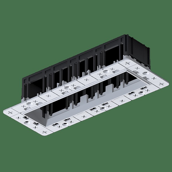 Module Modena Car.gr - MODENA 4 MODULE RECESSED BOX WITHOUT FRAME