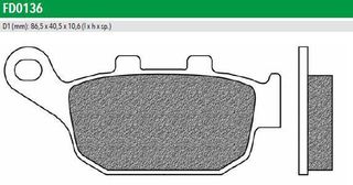 ΤΑΚΑΚΙΑ ΠΙΣΩ HONDA XLV600 650 NC700XD NEWFREN F140