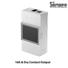 SONOFF διακόπτης ελέγχου θερμοκρασίας/υγρασίαςTH Elite THR316D Smart WiFi RJ9 4P4C AC 100-240V MAX 16A