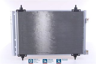23154 - Συμπυκνωτής CITROEN BERLINGO 08-/C4 I/II/GR.PICASSO I 04-/DS4/DS5 11-, PEUGEOT 307 00-09/308 07-