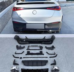 Πίσω διάχυτης Mercedes GLC C254 Coupe 2023-up GLC63 AMG Design