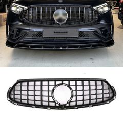 Μασκα Εμπρος Mercedes GLC (X254) (C254) 2023-up Panamericana Gloss Black AMG Bumper