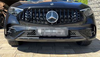 Μασκα Εμπρος Mercedes GLC (X254) (C254) 2023-up Panamericana Gloss Black AMG Bumper-thumb-2