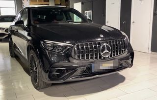 Μασκα Εμπρος Mercedes GLC (X254) (C254) 2023-up Panamericana Gloss Black AMG Bumper-thumb-4
