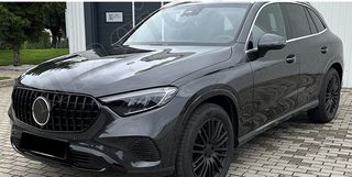 Μασκα Εμπρος Mercedes GLC (X254) (C254) 2023-up Panamericana Gloss Black AMG Bumper-thumb-5