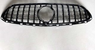 Μασκα Εμπρος Mercedes GLC (X254) (C254) 2023-up Panamericana Gloss Black AMG Bumper-thumb-9