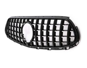 Μασκα Εμπρος Mercedes GLC (X254) (C254) 2023-up Panamericana Gloss Black AMG Bumper-thumb-10