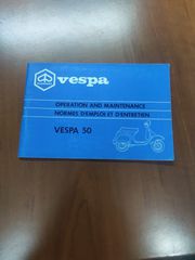 MANUAL ΓΙΑ VESPA-PK50-FL2-COSETTA-M.1990>92-ORIGINAL-ΣΕ 2 ΓΛΩΣΣΕΣ-ΑΓΓΛΙΚΑ & ΓΑΛΛΙΚΑ