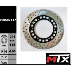 ΔΙΣΚΟΠΛΑΚΑ ΜΠΡΟΣΤΑ YAMAHA MAJESTY 250 ABS 1996-2003 MTX
