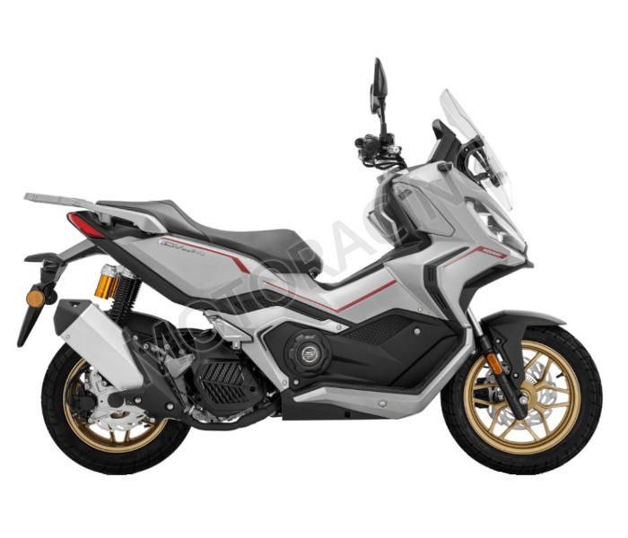 Keeway 2026 XDV 125 EVO E5+ L/C ABS TFT ΜΕ ΣΧΑΡΑ ΓΚΡΙ