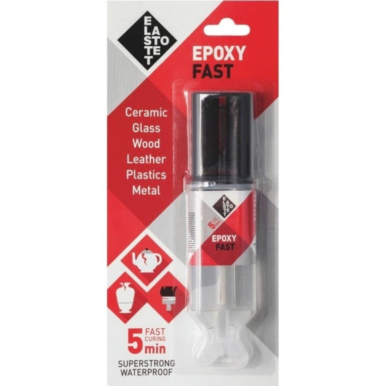 Κατασκευαστική Κόλλα 2 Συστατικών Elastotet Epoxy Fast 28ml
