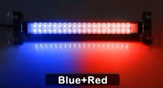 Φωτιστικό σώμα LED 12V 24V Strobo ΜΕ ΒΕΝΤΟΥΖΕΣ Κόκκινο Mπλε χρώμα Κωδικός ST2500...Sound☆Street....