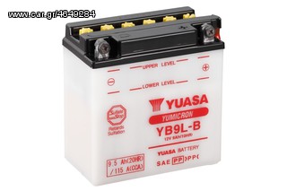 ΜΠΑΤΑΡΙΑ ΜΟΤΟ YUASA YB9L-B 9.5 AH....Sound☆Street....