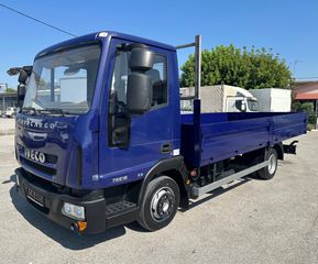 Καρότσα Ανοιχτή Iveco 2010 ML75E16 euro5 Κοντο 5μετρο