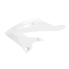 Πλαινα Καπακια Ψυγειου Νερου Yamaha Yz 125/250 22-25 Ασπρο | Polisport
