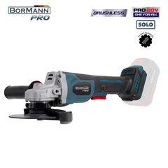 BBP3650 ΓΩΝΙΑΚΟΣ ΤΡΟΧΟΣ SOLO 20V Φ125mm 0-7200rpm BORMANN PRO 081449