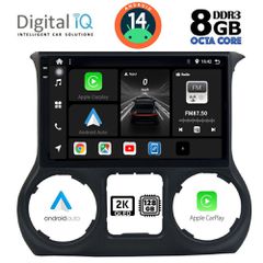 DIGITAL IQ BXF 11295_CPAA (10inc) MULTIMEDIA TABLET for JEEP WRANGLER  mod. 2011-2014