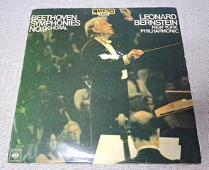 Beethoven – Leonard Bernstein, New York Philharmonic – Symphonies No.9 - Choral  LP