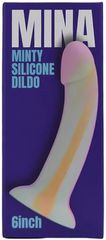 Mina Minty Silicone Dildo Glow in the dark 6''