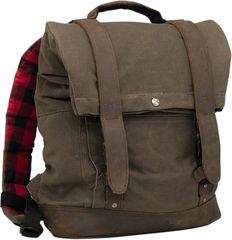 Κωδ.356748 BURLY BRAND τσάντα πλάτης Backpack B15-1020D καφέ τηλ.215-215-8211